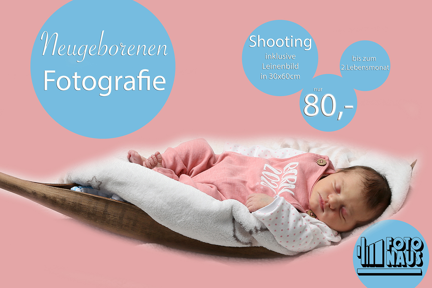 Angebot Neugeborerenfotografie Foto Naus